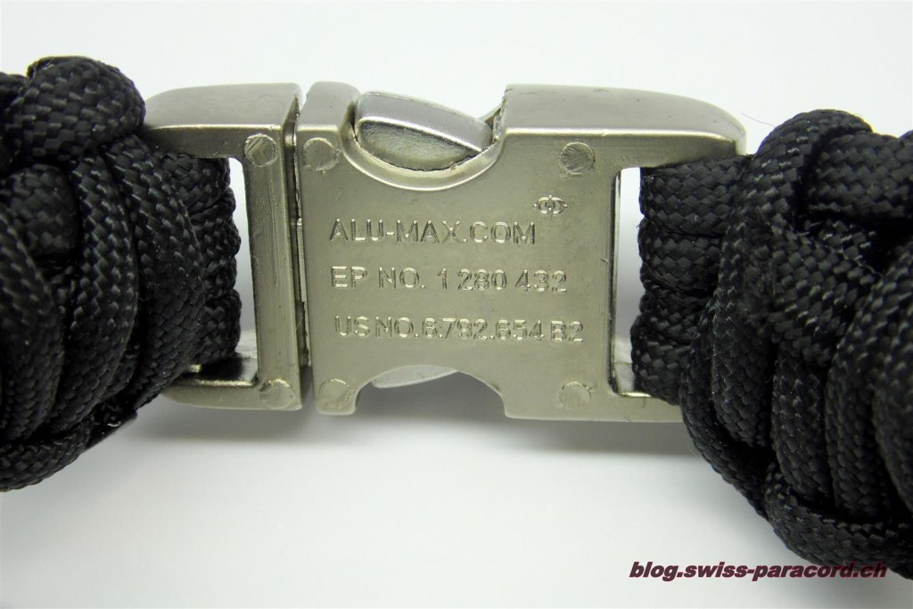 DogTag Armband mit Aluminium Verschluss