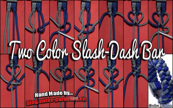 Two Color Slash-Dash Bar Tutorial