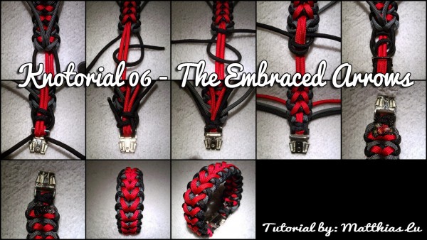 Knotorial 06 - The Embraced Arrows (Bracelet)