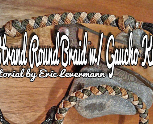 4 Strand Round Braid w/ Gaucho Knot